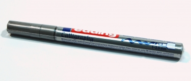 Modellbau-Marker Fine-Line -chrome, silber - 1 - 2.5mm ED7530