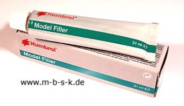 Humbrol Model Filler, Kunststoff-Spachtelmasse, Tube 25 ml Grundpreis: 15,80 Euro-100ml  HU21855