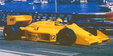 Lotus Honda 99T, G.P. Monaco 1987, A.Senna -Winner- , S. Nakajima SLK086