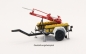 Mobile Preview: Schaum-Wasserwerfer-Anhänger MINIMAX verstellbare Deichsel Bausatz MBSK082B