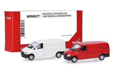 MB Vito Kasten 2010 2 Stck. weiß/rot H014229-002