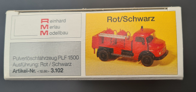 MB Kurzhauber PLF 1500 rot/schwarz 12.003.102