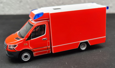 Leuchtrote Flächen RAL3026 für Fahrtec Koffer ab 2018 Universal - Basis Herpa und MBSK MBSK100D