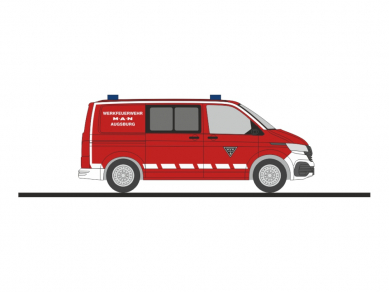 VW T 6.1 KR FD Werkfeuerwehr MAN Augsburg RI53969