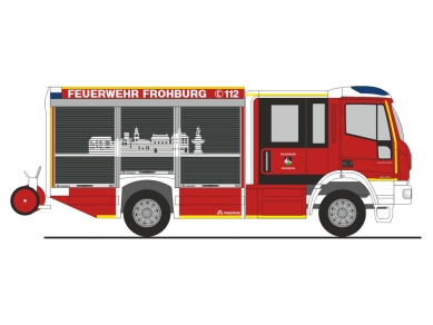 Magirus Team Cab HLF Feuerwehr Frohburg RI68159