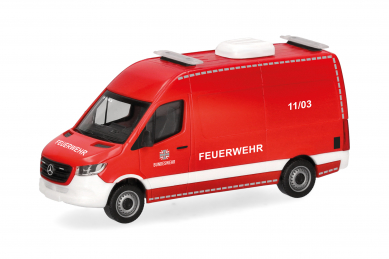 MB Sprinter 18 HD Kasten Bundeswehrfeuerwehr 11/03 limitiert H700887