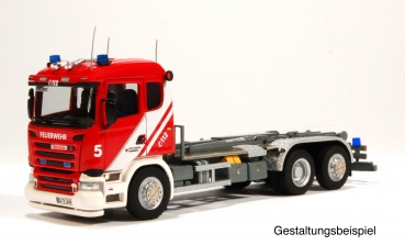Scania R 13 Highline -Fahrschule- Wechselladerfahrzeug Feuerwehr Duisburg -Umbausatz- MBSK020B