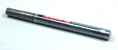 Modellbau-Marker Fine-Line -chrome, silber - 0,8mm ED7800
