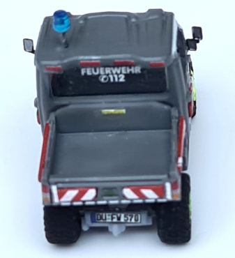 Preview: ATV Feuerwehr Duisburg Bausatz MBSK054B nur für geübte Modellbauer