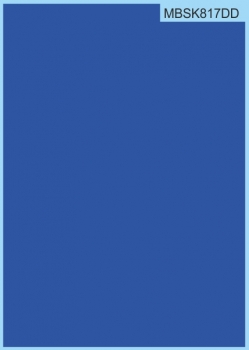 Decal Flächen 70 x 100mm -Blau- Premium Digitaldruck MBSK817DD