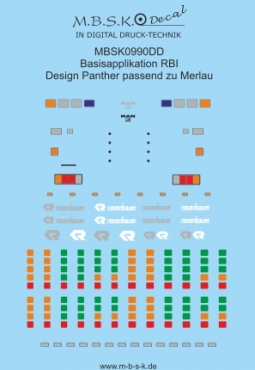 Basisapplikation RBI Design Panther passend zu Merlau MBSK990DD