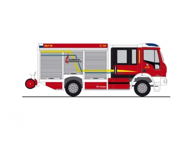 IVECO Magirus Team Cab HLF Feuerwehr Wenzenbach RI68150