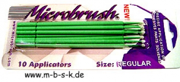 Microbrush, normal grün 10 Stk -der biegsame Pinsel- ACT14514
