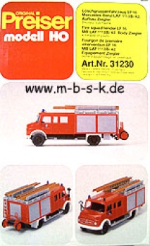LF 16, MB LAF 1113 B/42, Aufbau Ziegler P31230
