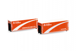Abrollbehälter Berliner Feuerwehr 2er Set limitiert H054484