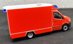 Leuchtrote Flächen RAL3026 für Fahrtec Koffer ab 2018 Universal - Basis Herpa und MBSK MBSK100D