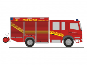 MB Atego Magirus Lohr HLF Feuerwehr Zimmern RI68928