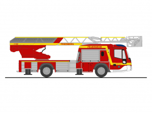 Magirus DLK n.B. Feuerwehr Friedberg RI71127