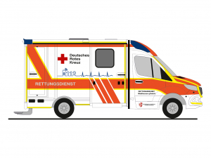 MB Sprinter 18 Strobel RTW Rettungsdienst Bad Hersfeld RI76109