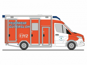 MB Sprinter GSF RTW Feuerwehr Gütersloh  RI76256