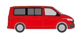 VW T 6.1 KR FD Bus Kirschrot RI11686
