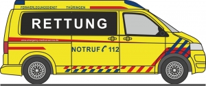 VW T 5 GP LRMHD Emergency Medical Service Thüringen RI53622