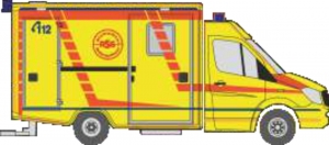 MB Sprinter 13 WAS RTW Promedica ASG Ambulanz Leipzig RI61723