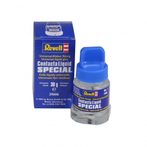 Revell Contacta Liquid Special , Plastik Chrome-Kleber in einer Flasche mit Pinsel, 30g Grundpreis: 18,33 Euro-100g RV39606