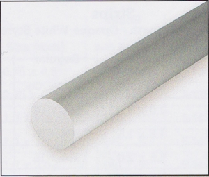 Polystyrol Rundstangen -weiß- Durchmesser 0,88 mm - Länge 356mm 10 Stück EV-220