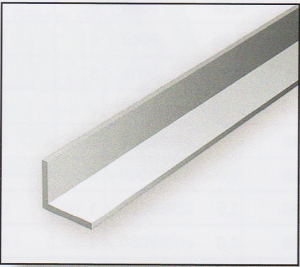 Polystyrol Winkel-Profile -weiß- 2,00 mm x 2,00 mm - Länge 356mm 4 Stück EV-292