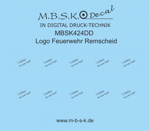 Logo Feuerwehr Remscheid MBSK424DD