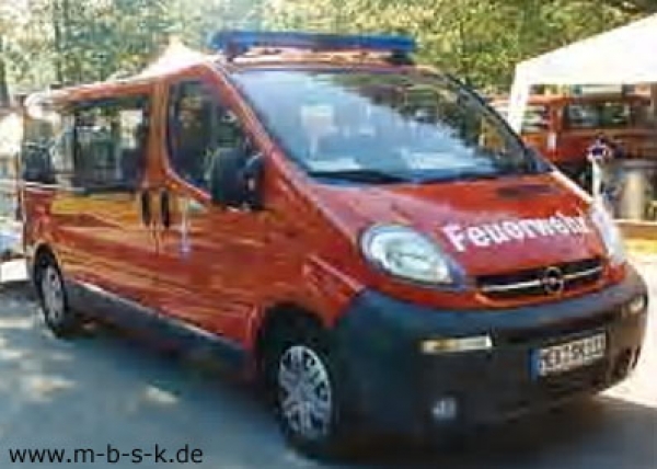 Opel Vivaro Bus Jugendfeuerwehr Sachsen RI51292
