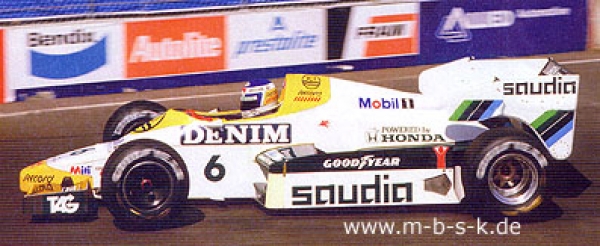 Williams Honda FW09, G.P. USA-Dallas 1984, K. Rosberg -Winner-, J. Laffite SLK032