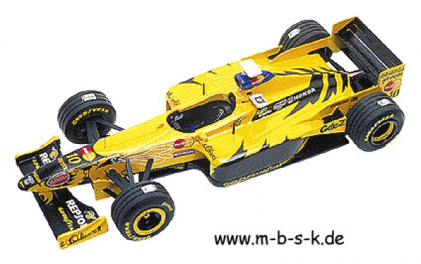 Jordan Mugen Honda 198 G.P. Australien 1998, No 9, #8, Damon Hill, No 10, Ausfl. Ralf Schumacher TMK255