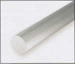 Polystyrol Rundstangen -weiß- Durchmesser 0,75 mm - Länge 356mm 10 Stück EV-210